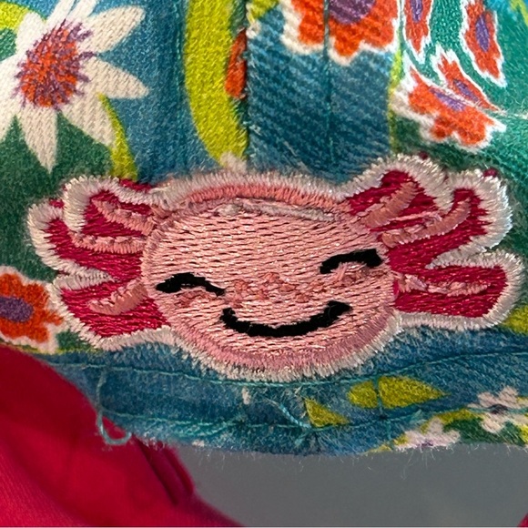 Little Brownie Baker Girl Scout Cookie Reward Own Your Magic Hat Cap Bow Axolotl - Picture 8 of 10